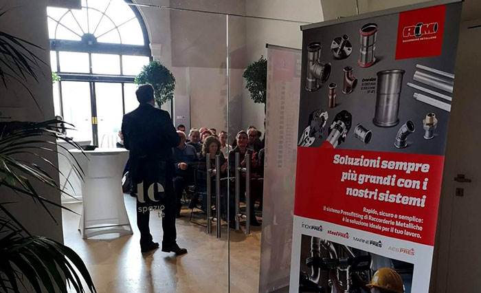 Raccorderie Metalliche hosts its customers at Palazzo Te