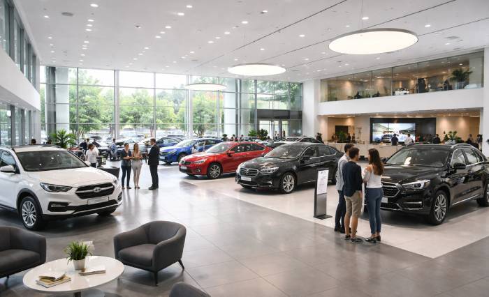 InoxPRES for a car dealership