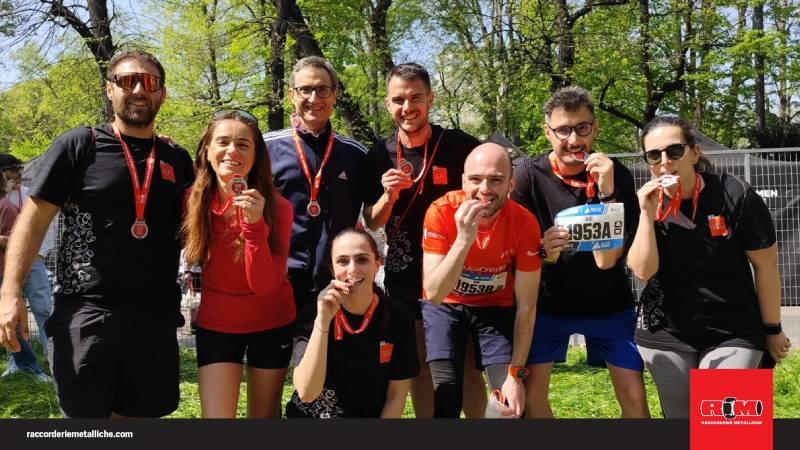 Raccorderie Metalliche на Wizz Air Milano Marathon 2025