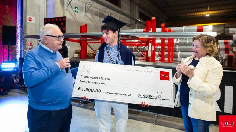 Premio Eccellenza 2024: Raccorderie Metalliche celebra il merito e la famiglia