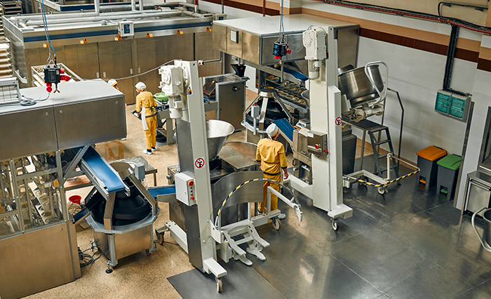 Pressfitting-System inoxPRES für ein historisches Lebensmittelunternehmen