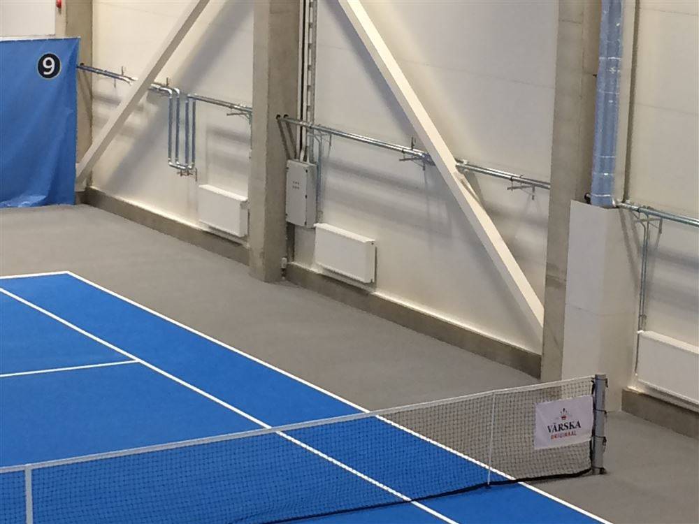 Our systems installed in some sports centres.