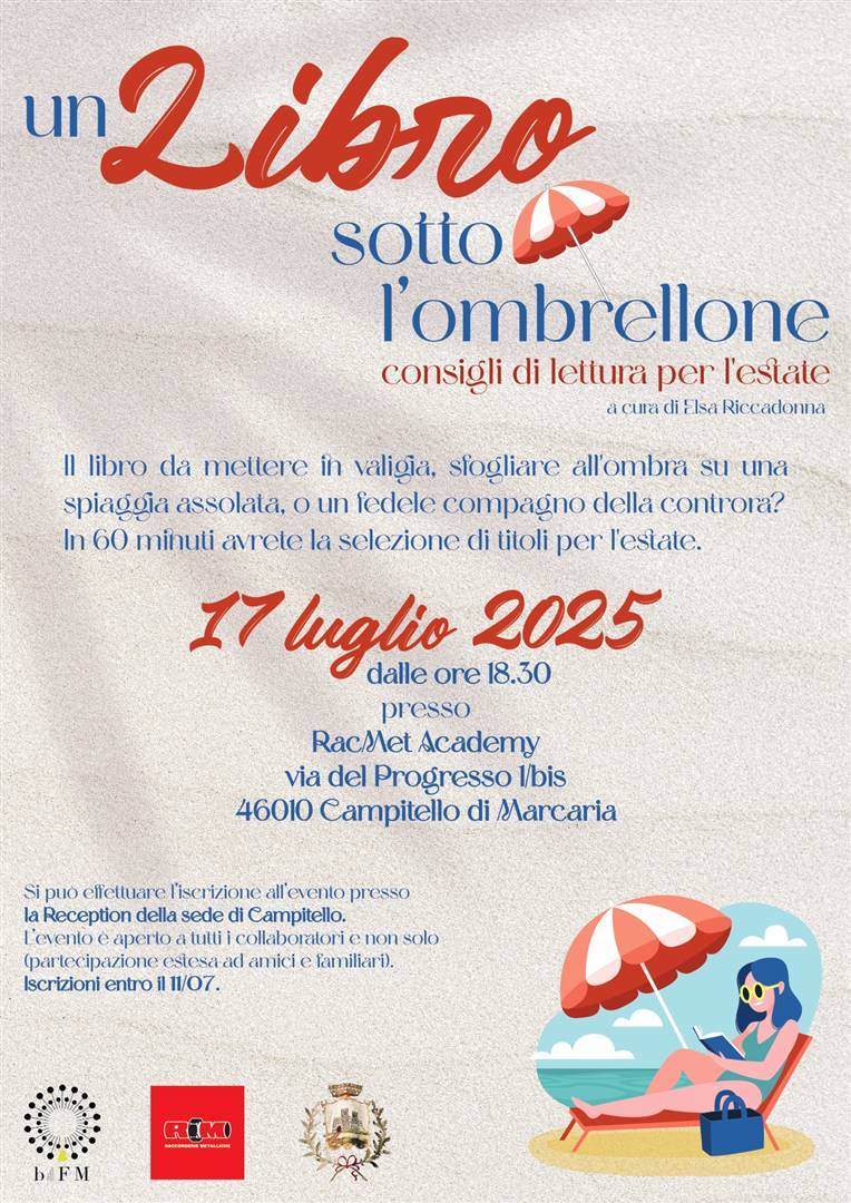 Un libro sotto l’ombrellone