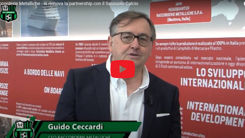 Raccorderie Metalliche su TRC e Telereggio L'intervista di Guido Ceccardi
