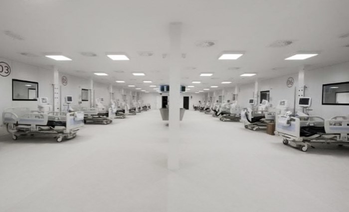 SteelPRES für Heizungsanlagen und Kühlsysteme für ein Krankenhaus in Apulien
