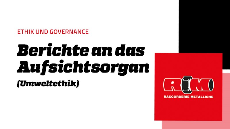Berichte an das  Aufsichtsorgan (Umweltethik)