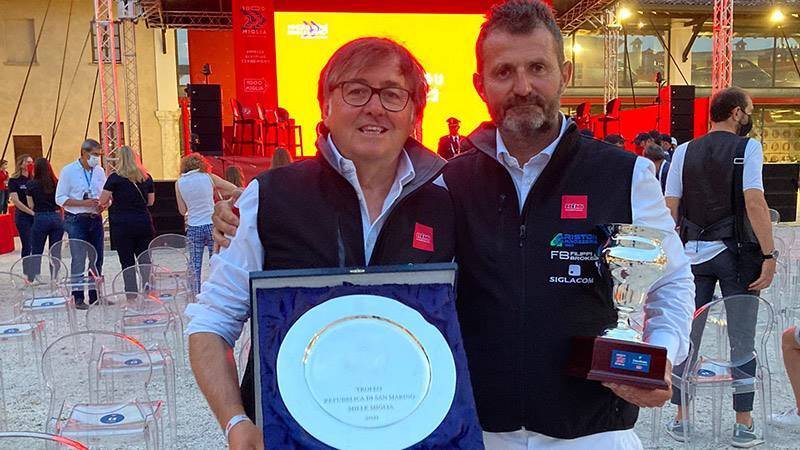 Ein groβartiger Erfolg für Gamberini-Ceccardi bei der 1000 Miglia 2021 