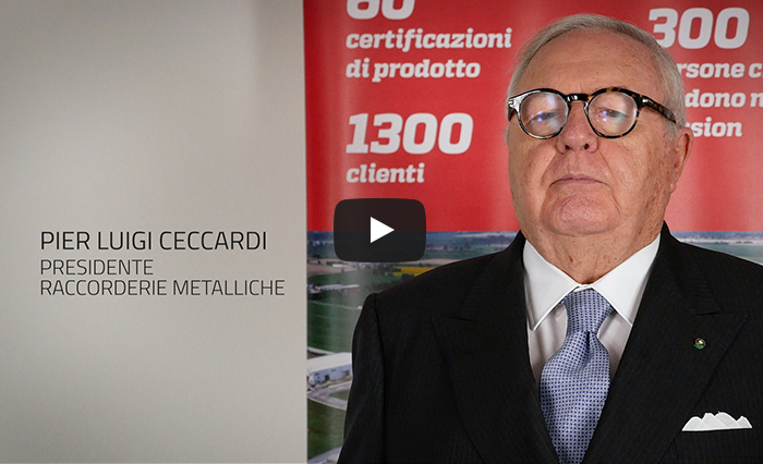 Pier Luigi Ceccardi - Presidente Raccorderie Metalliche