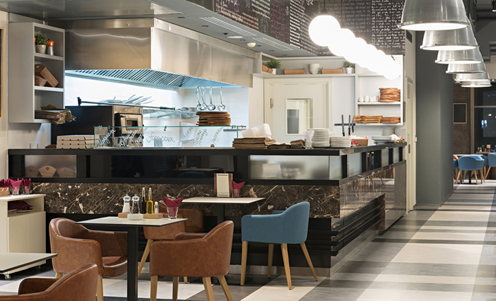 Even international catering chooses the pressfitting systems by Raccorderie Metalliche