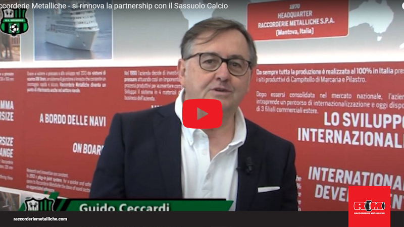 Raccorderie Metalliche su TRC e Telereggio L'intervista di Guido Ceccardi