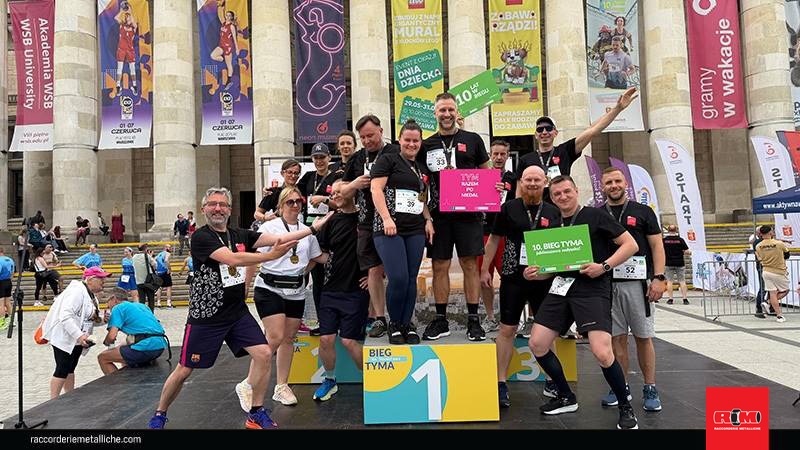 Raccorderie Metalliche na 10. Biegu im. Stanisława Tyma