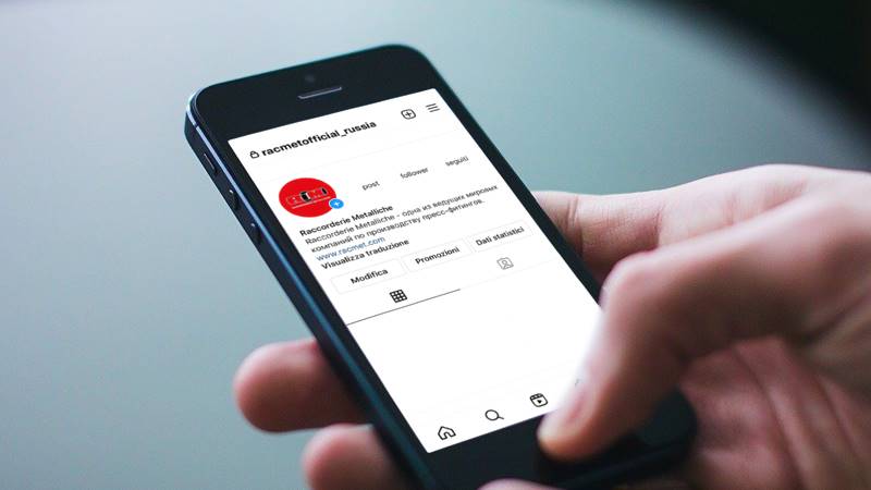 Instagram - ora anche il profilo RacMetOfficial_Russia
