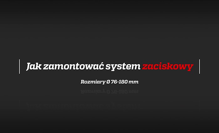 Jak zamontować system zaciskowy 76-108 mm